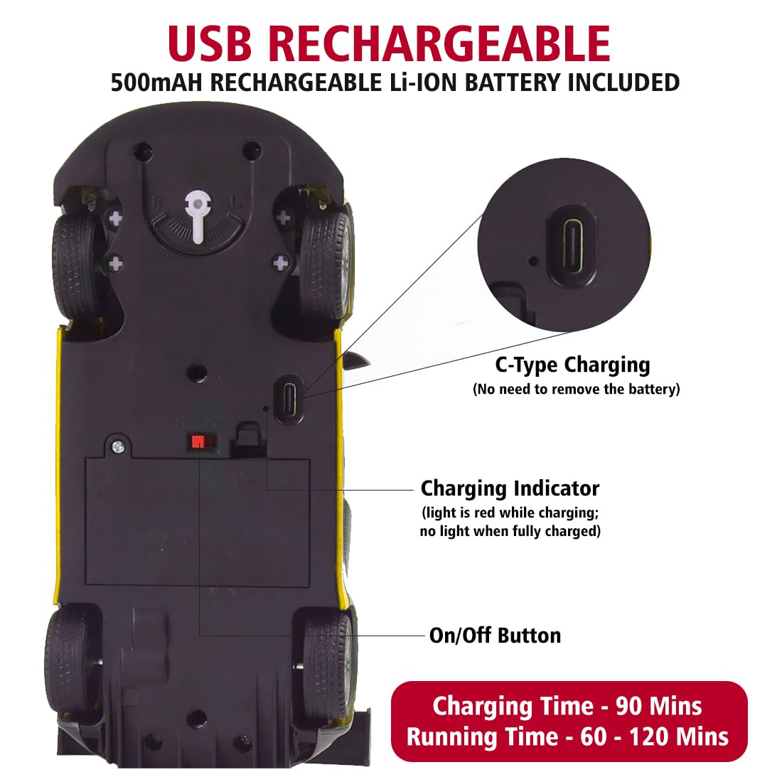 1:24 Scale Rechargeable Remote Control Car (Lamborghini)