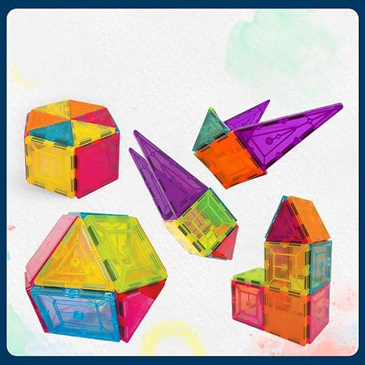 Magnetic Tiles Building Block (16 Pcs)