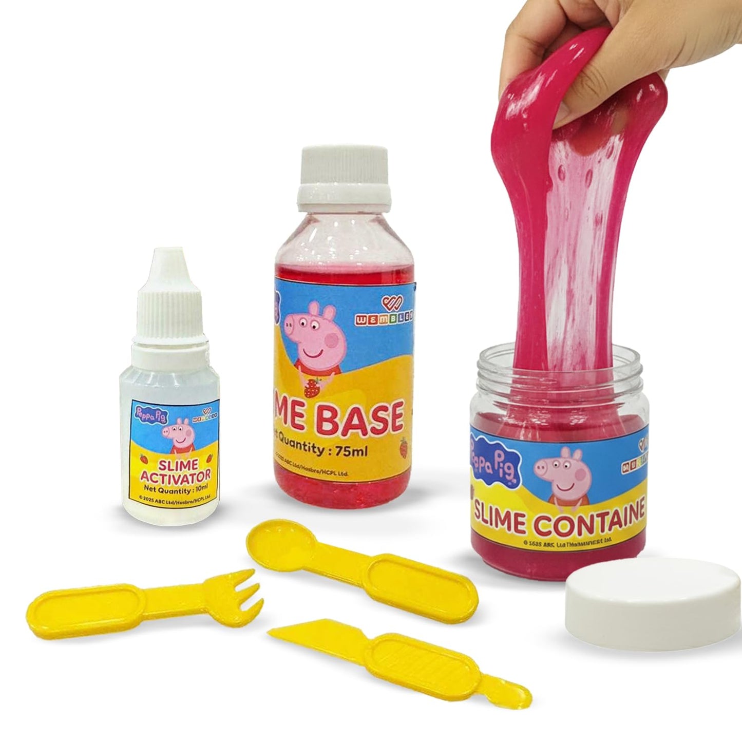 Peppa Pig-Themed Non-Toxic DIY Slime Making Kit