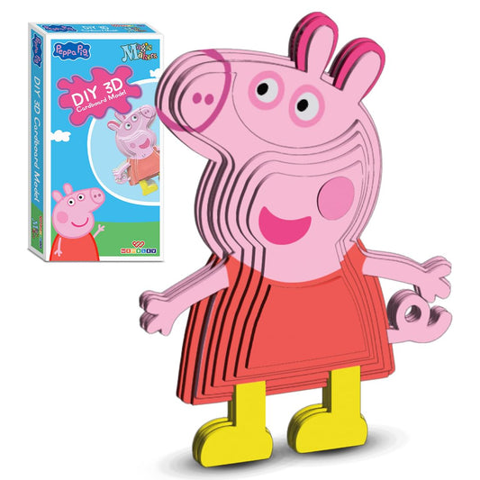 Peppa Pig 3D Puzzle Model Kit DIY Kit