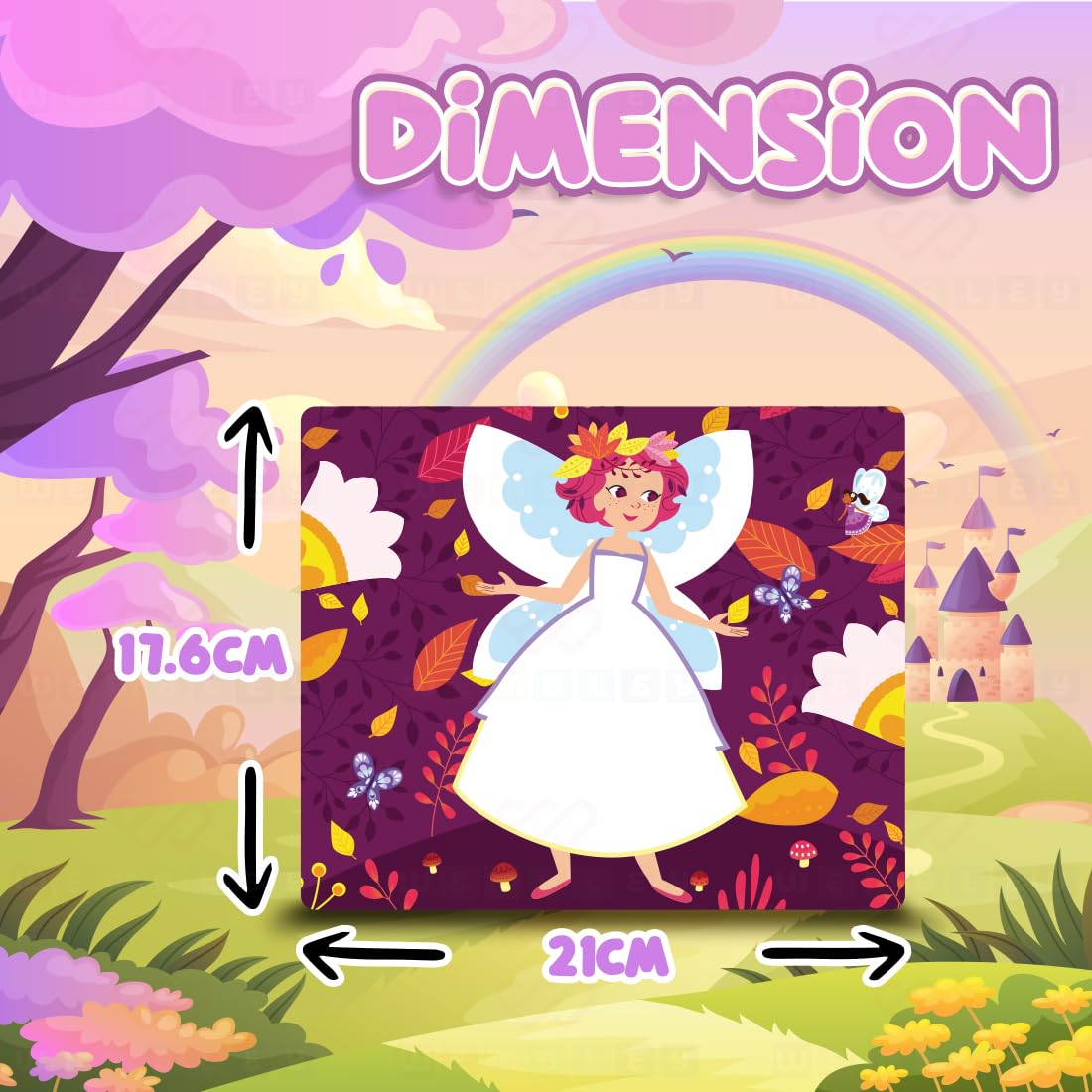 DIY Stick It Sticker Book Art Kit for Kids (Princess, Multi)