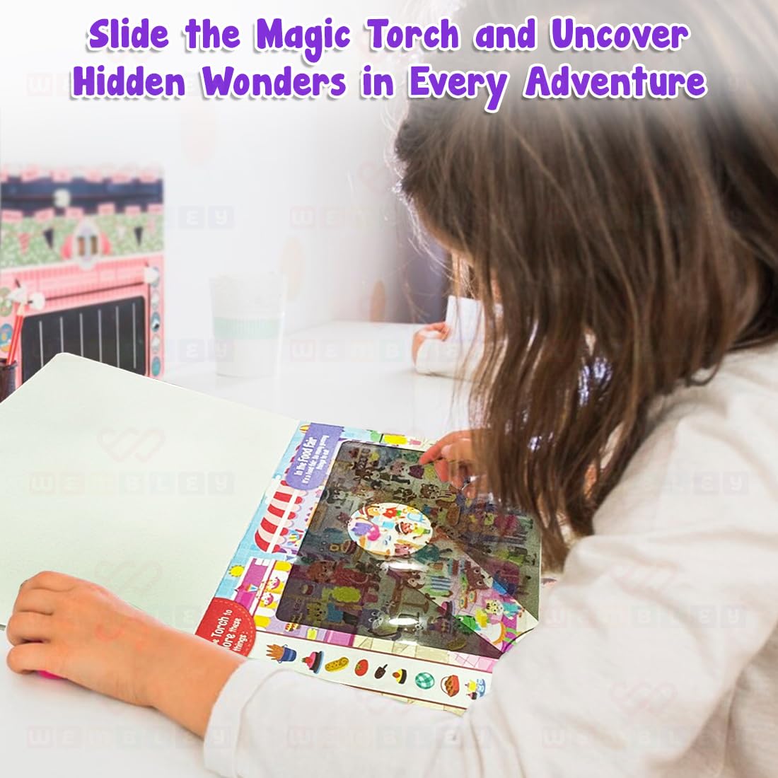A Magical Torch Quest, Preschool Activity Search & Find Book (Cats & Dogs Themed)