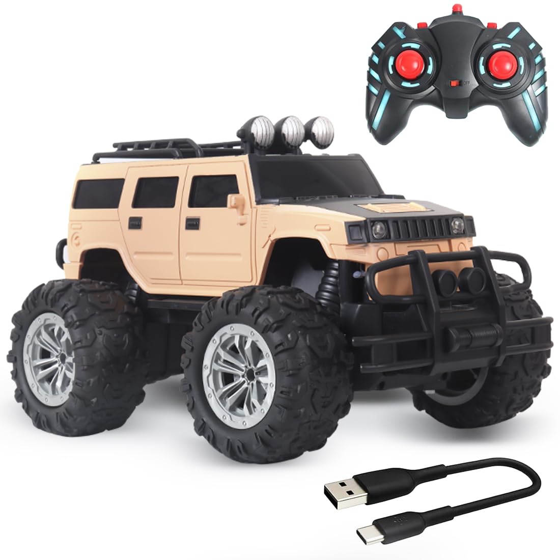Rechargeable Remote Control Car Off Roader (Adventure Hummer)