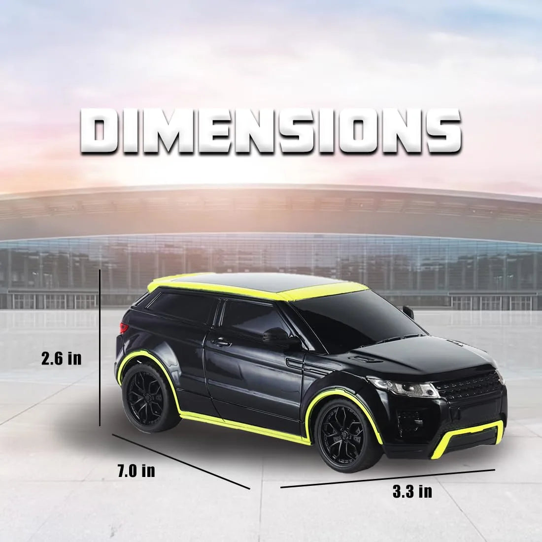 Rechargeable 1:24 Scale Remote Control Car (Range Rover)