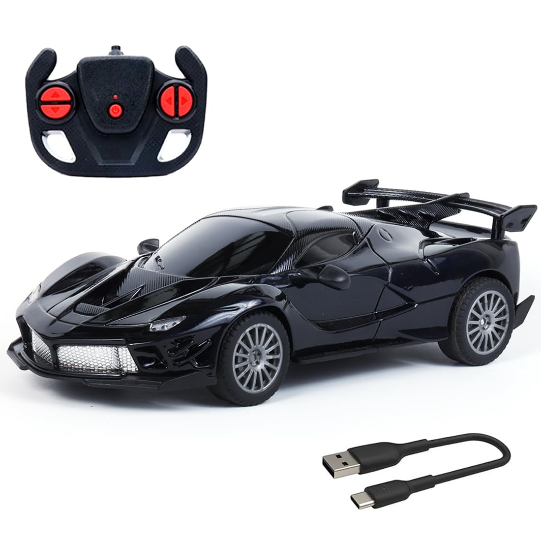 Rechargeable Remote Control Car Toy (Ferrari)