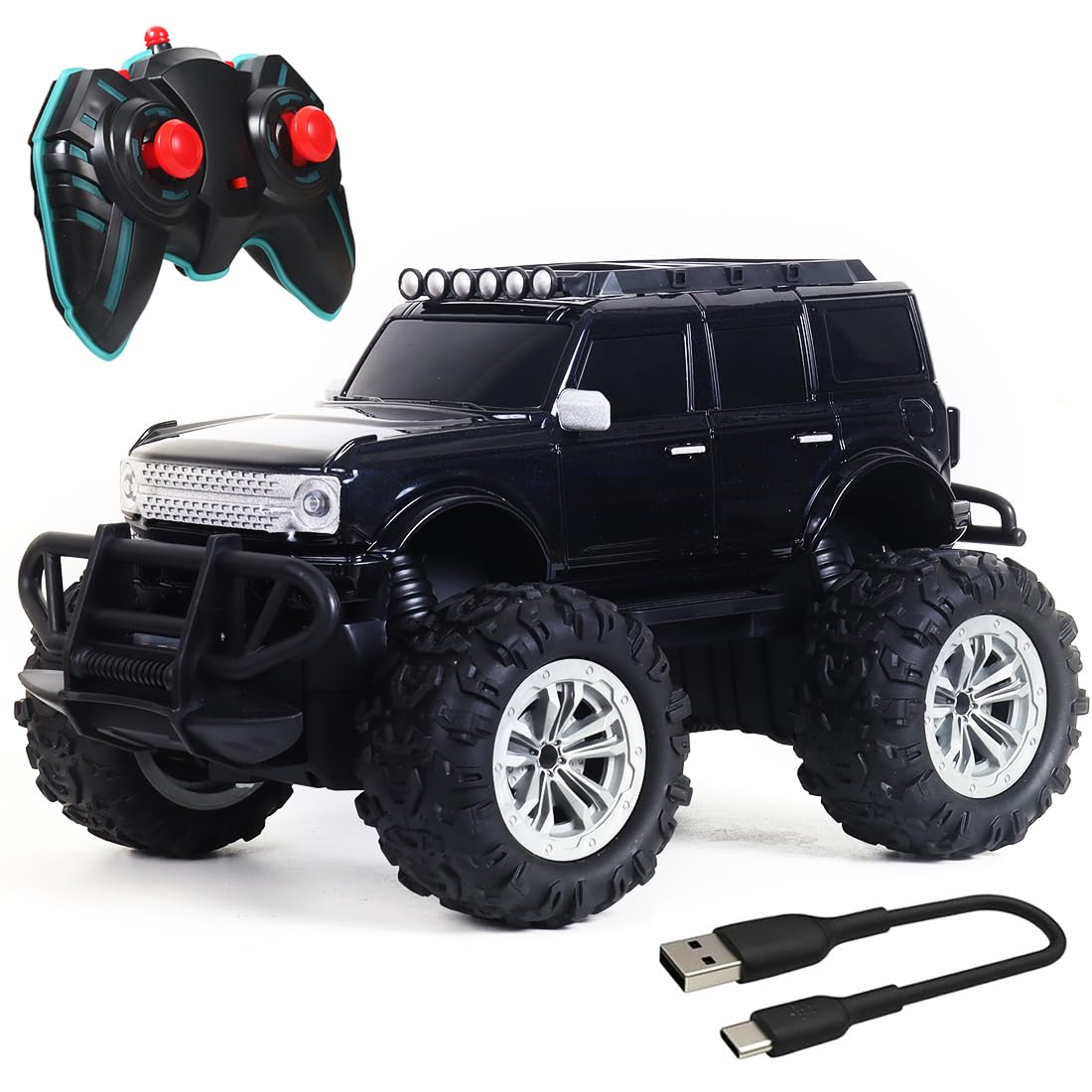 Rechargeable Remote Control Car Monster Truck (Adventure Ford)