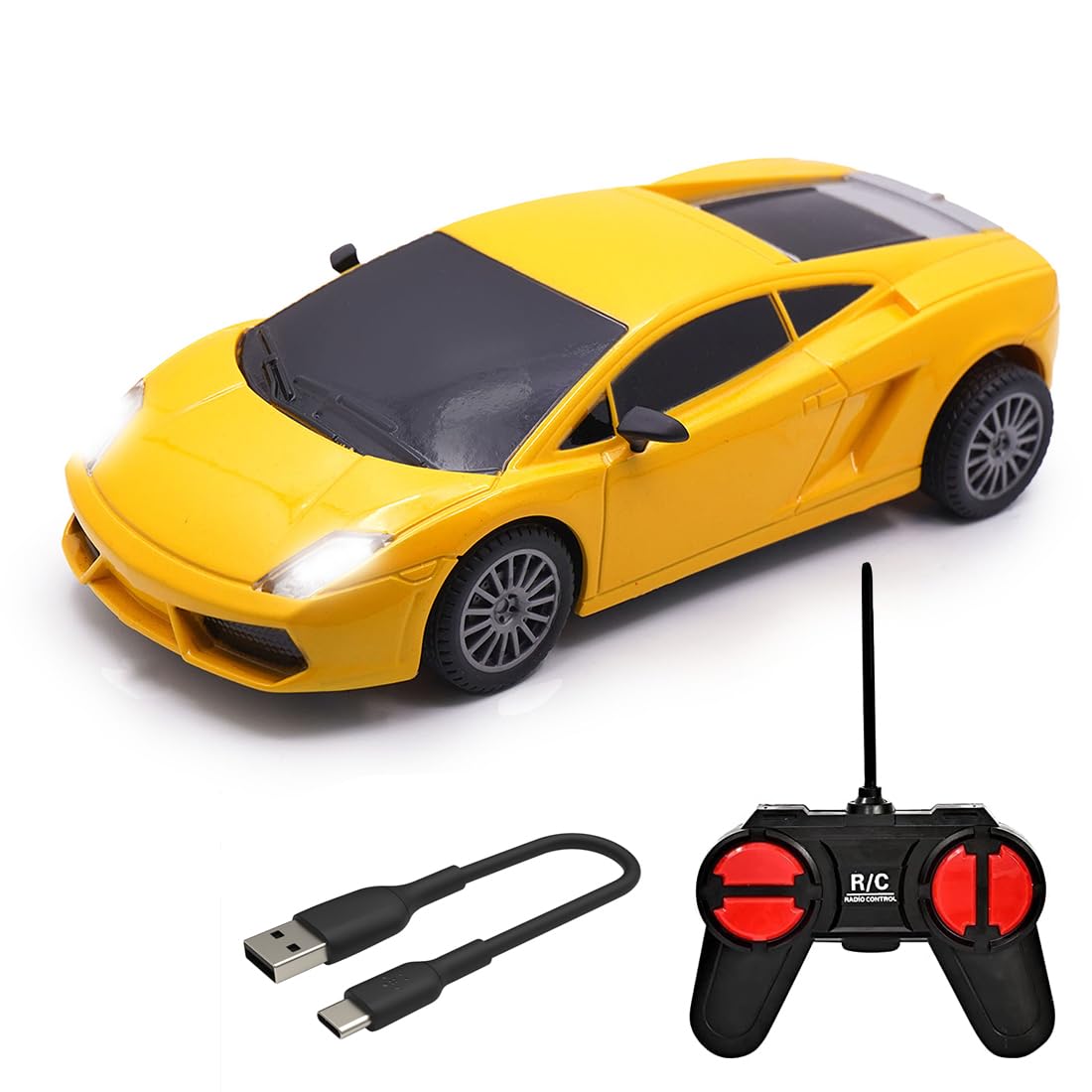 1:24 Scale Rechargeable Remote Control Car (Lamborghini)