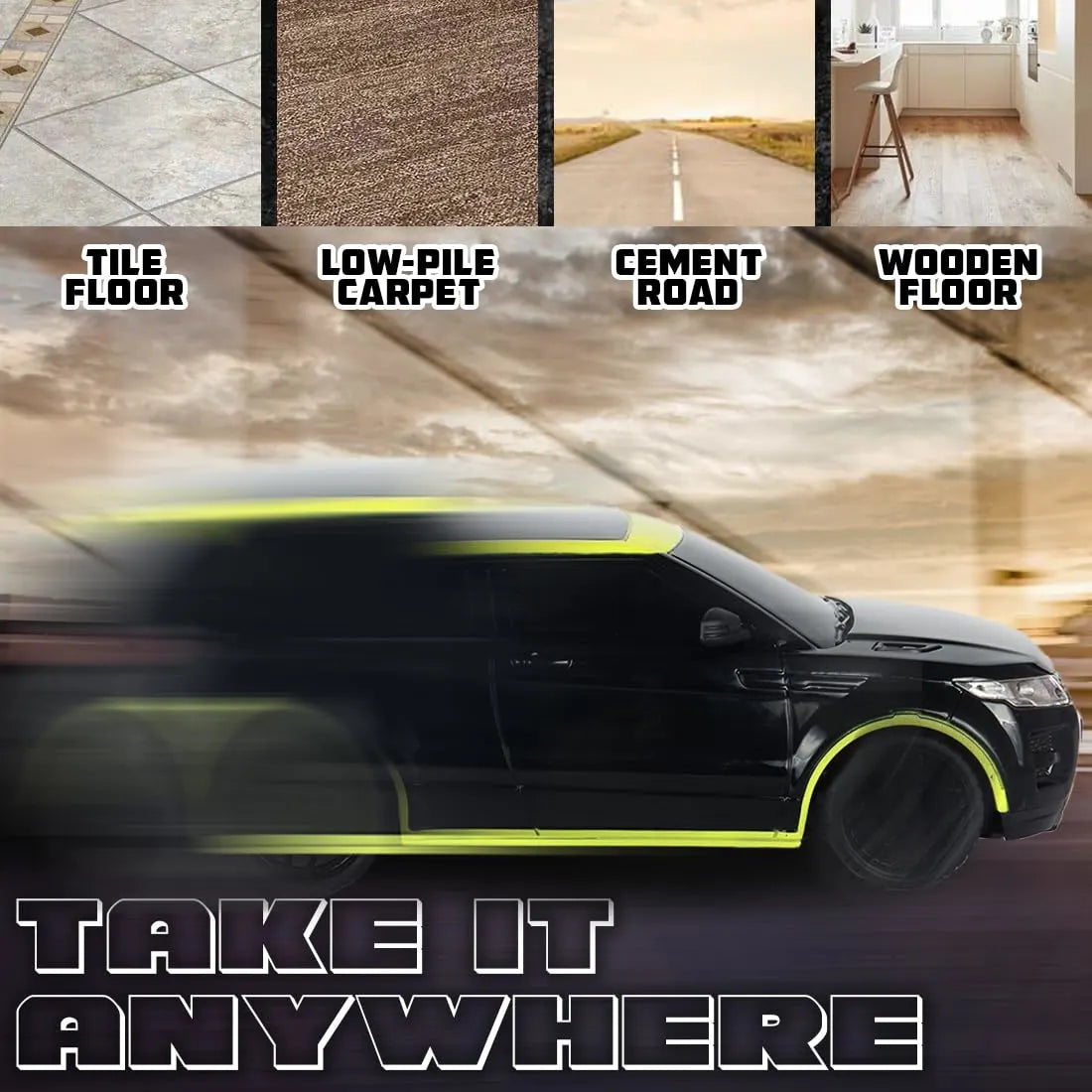 Rechargeable 1:24 Scale Remote Control Car (Range Rover)