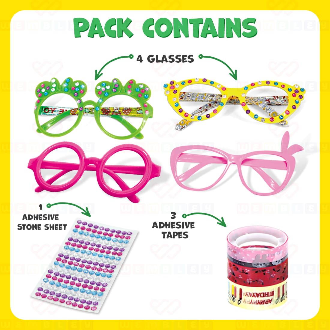 DIY Sunglass Decorating Activity Kit for Kids
