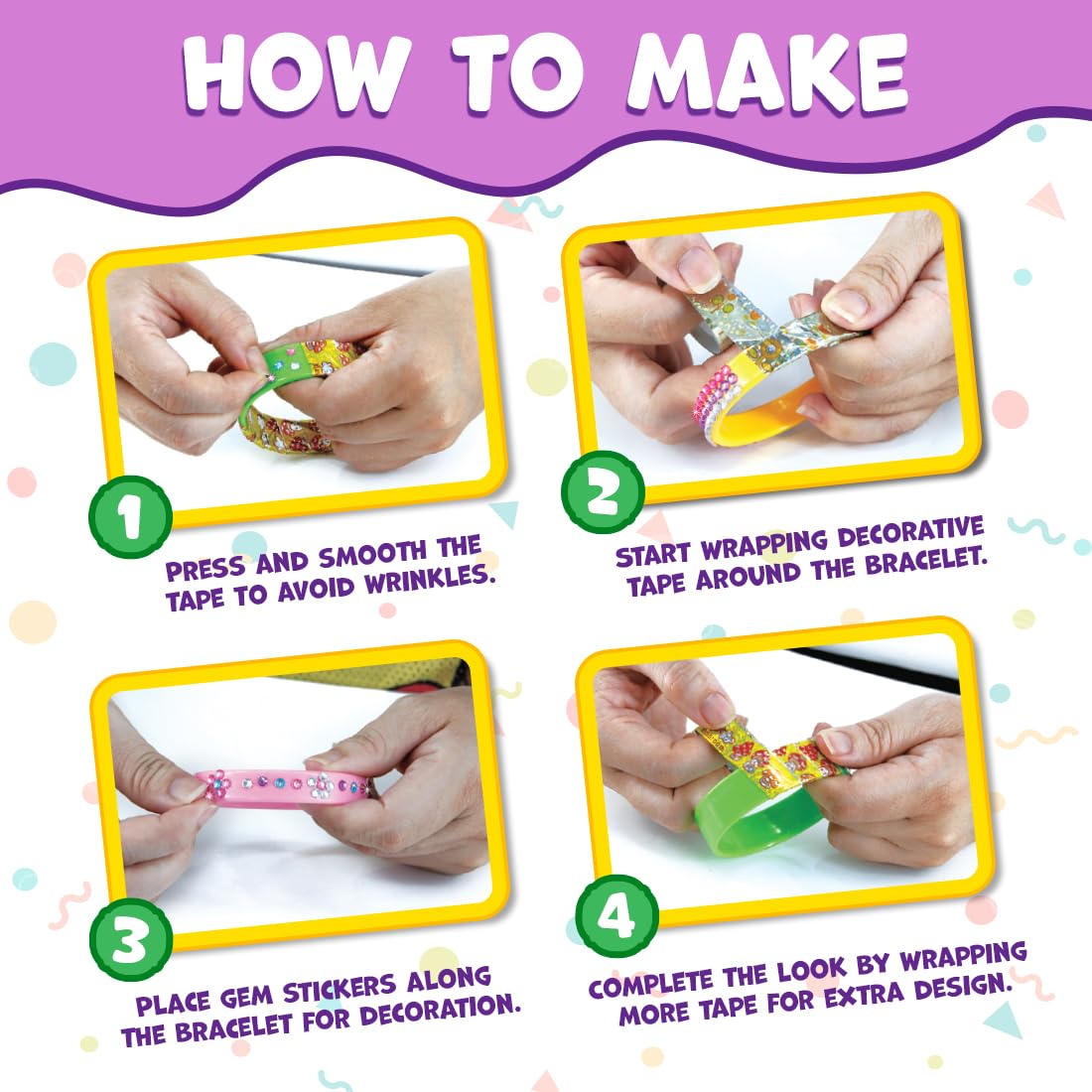 Jewel Magic DIY Bracelet Making Kit (4 Styles)