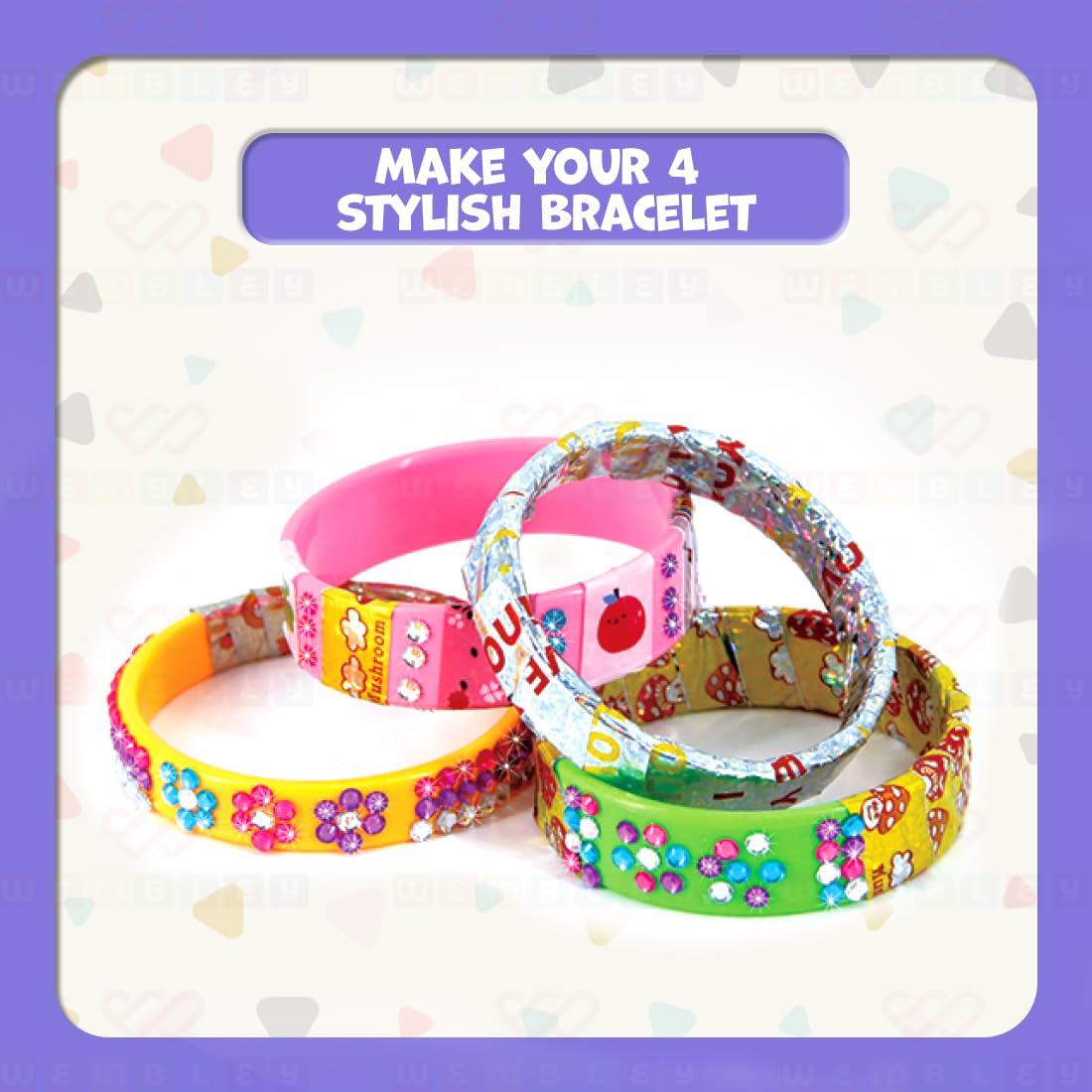 Jewel Magic DIY Bracelet Making Kit (4 Styles)