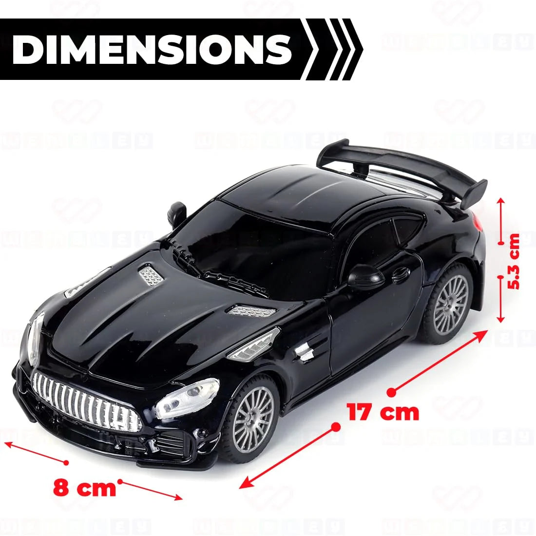 Rechargeable Remote Control RC Toy Car (Mercedez AMG)