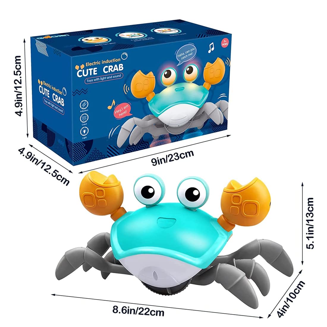 Dancing & Crawling Crab Baby Toy