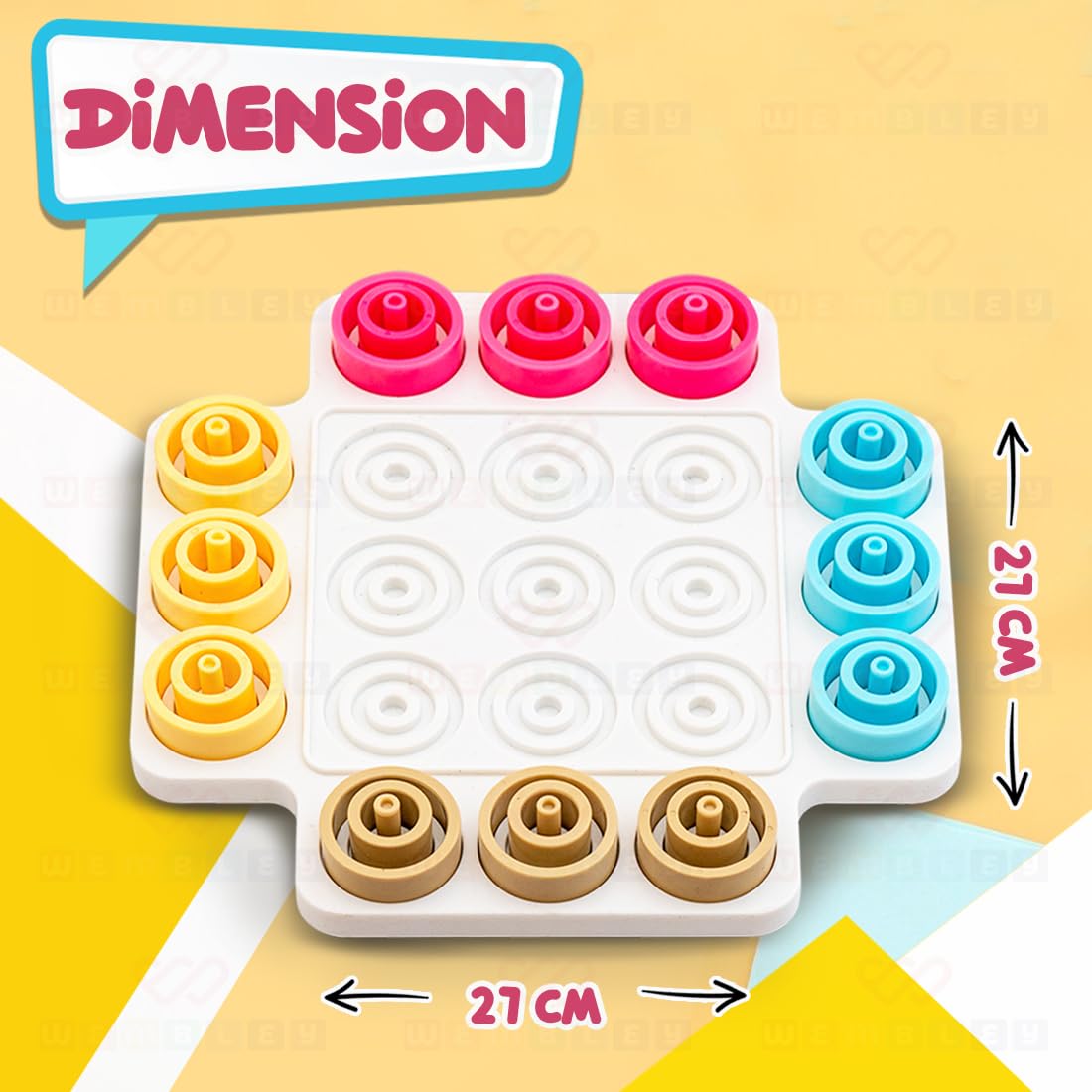 Trip Trap Strategy Indoor Board Game for Kids & Adults