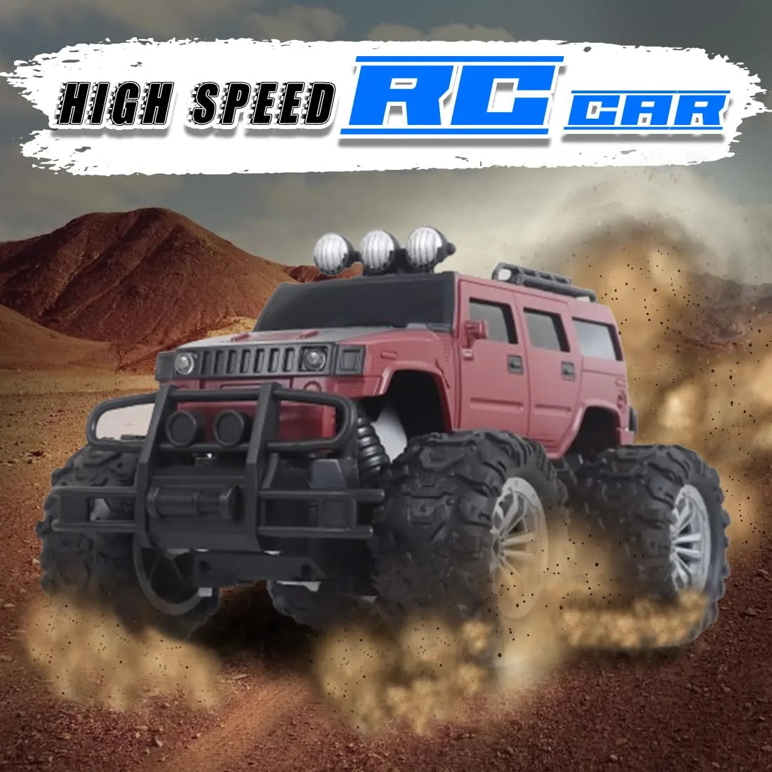 Rechargeable Remote Control Car Off Roader (Adventure Hummer)