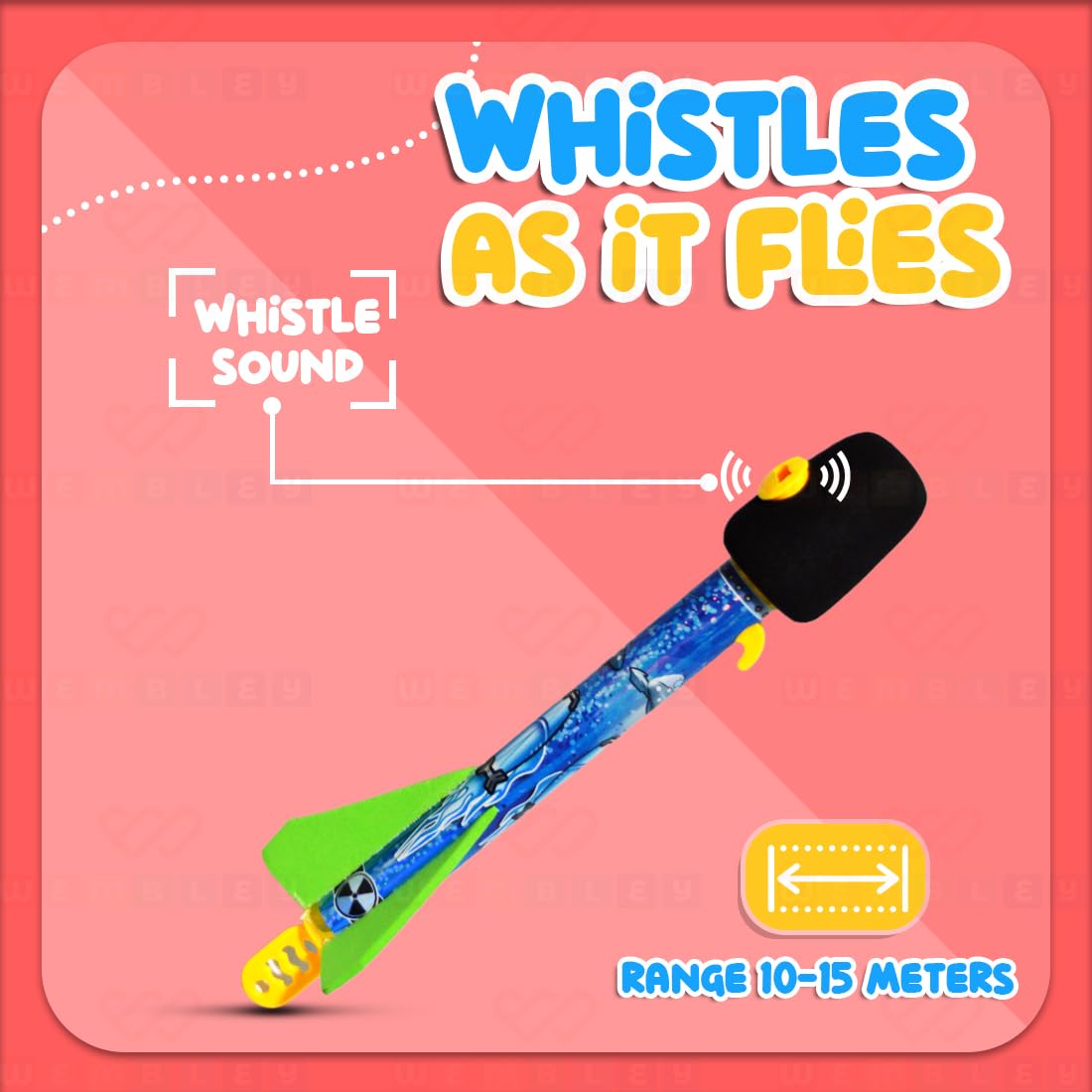 Sky Foam Rocket Launcher with Slingshot for Kids (Pack of 2)