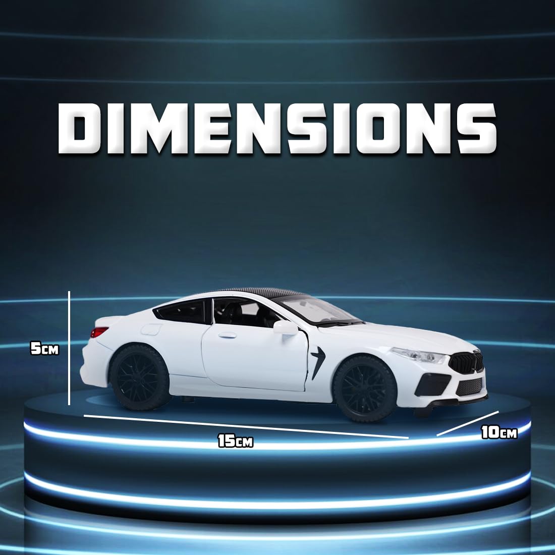 Metal Pull Back Toy Die-cast Model Car (BMW)