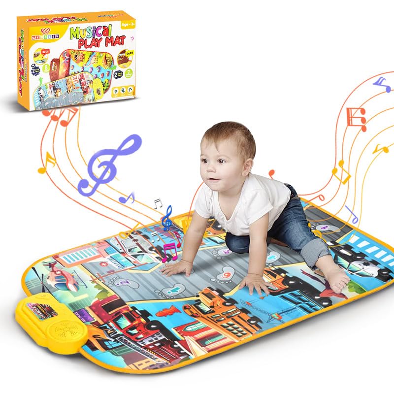 Musical Play Mat with Nine Vehicle Sounds (Vehicle)