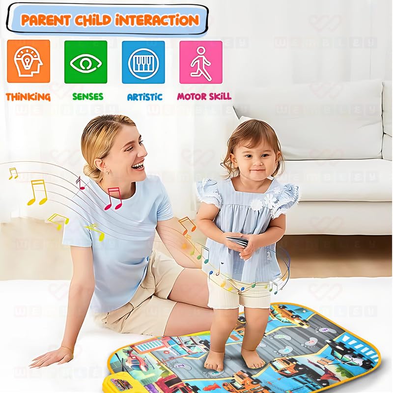 Musical Play Mat with Nine Vehicle Sounds (Vehicle)