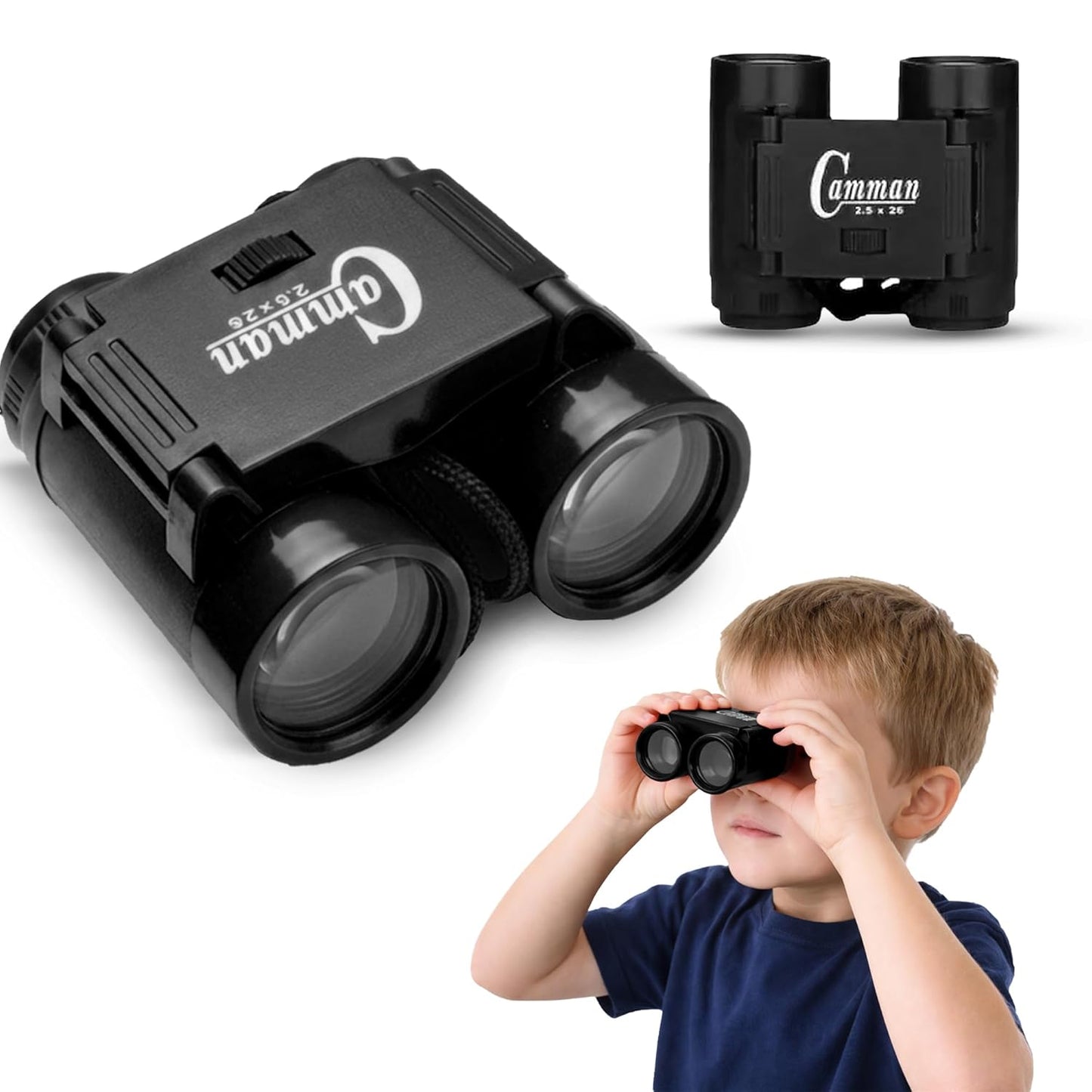 Wembley Mini Kids Binoculars with Ultra Zoom & Neck Strap
