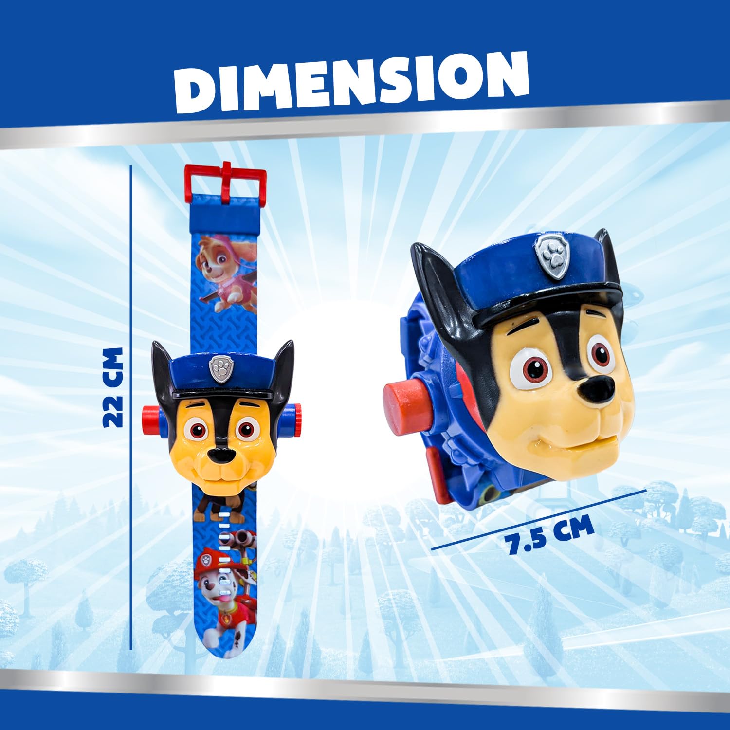 Paw Patrol Digital Projector Watch (Chase)