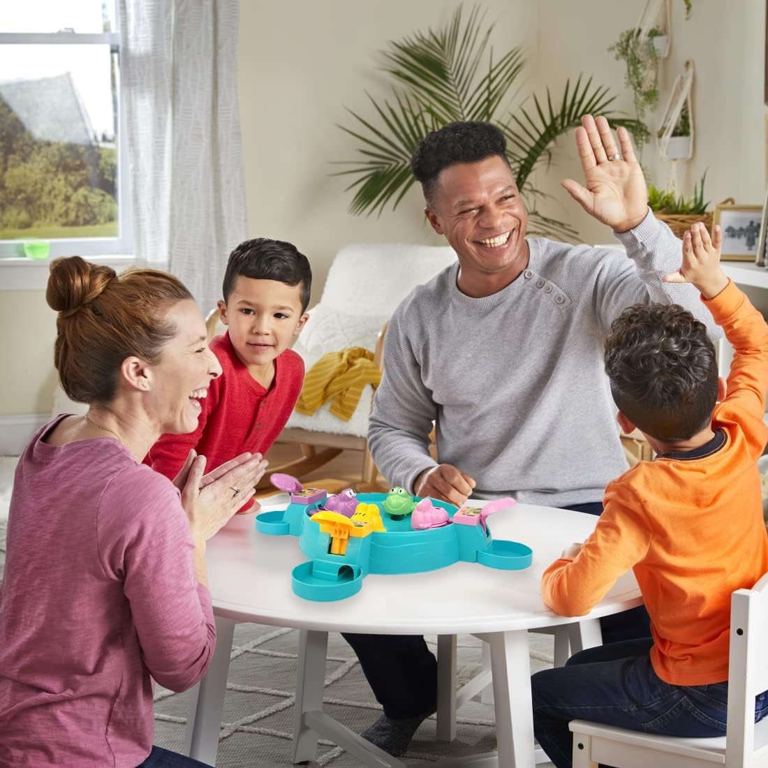 Hungry Frog Eating Bean Indoor Family Game Set (4 Player)