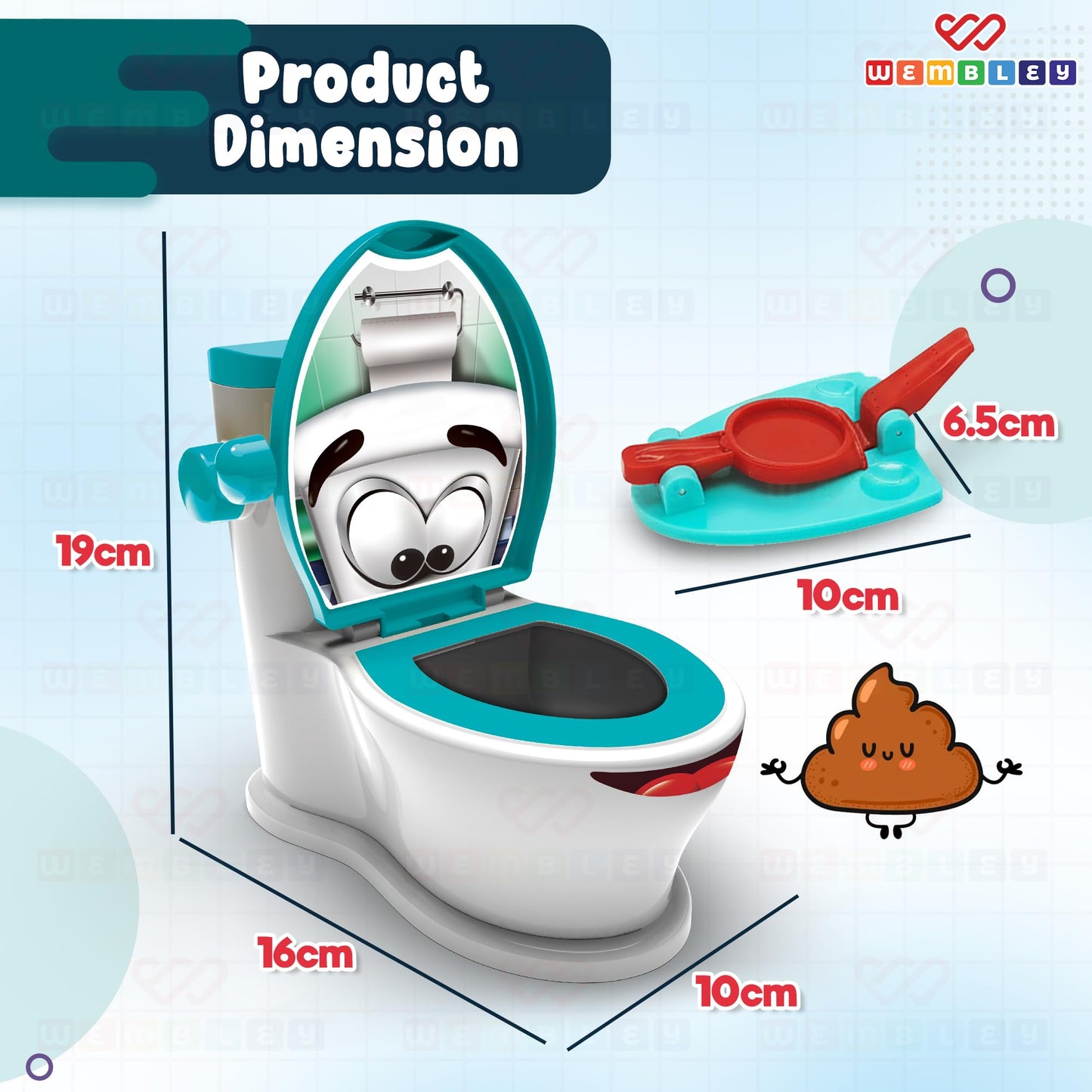 Shoot The Poop, Fun Indoor Game Set