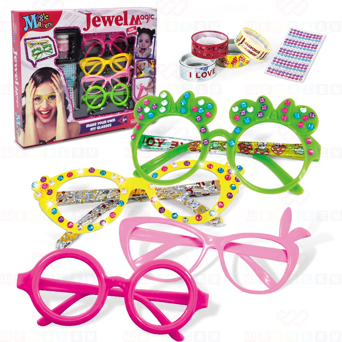 DIY Sunglass Decorating Activity Kit for Kids