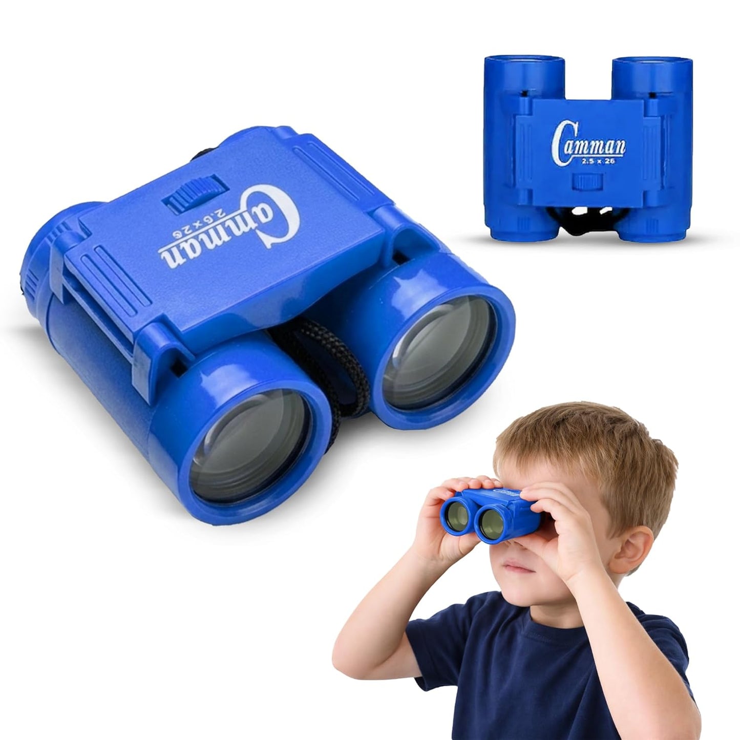 Wembley Mini Kids Binoculars with Ultra Zoom & Neck Strap