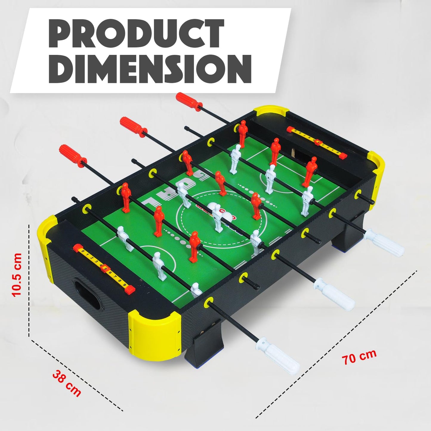Big Foosball Football Indoor Tabletop Game Set