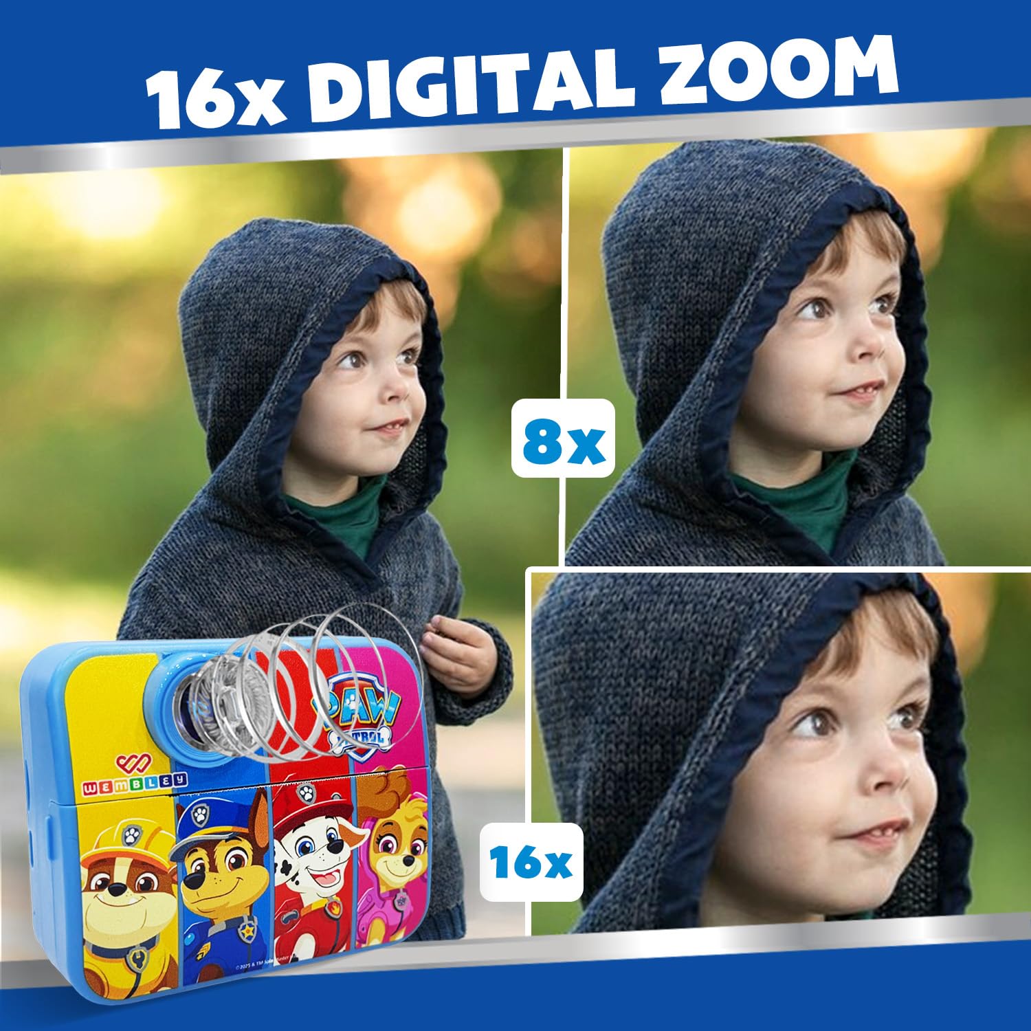 Instant Print Digital Camera for Kids (Paw Patrol)