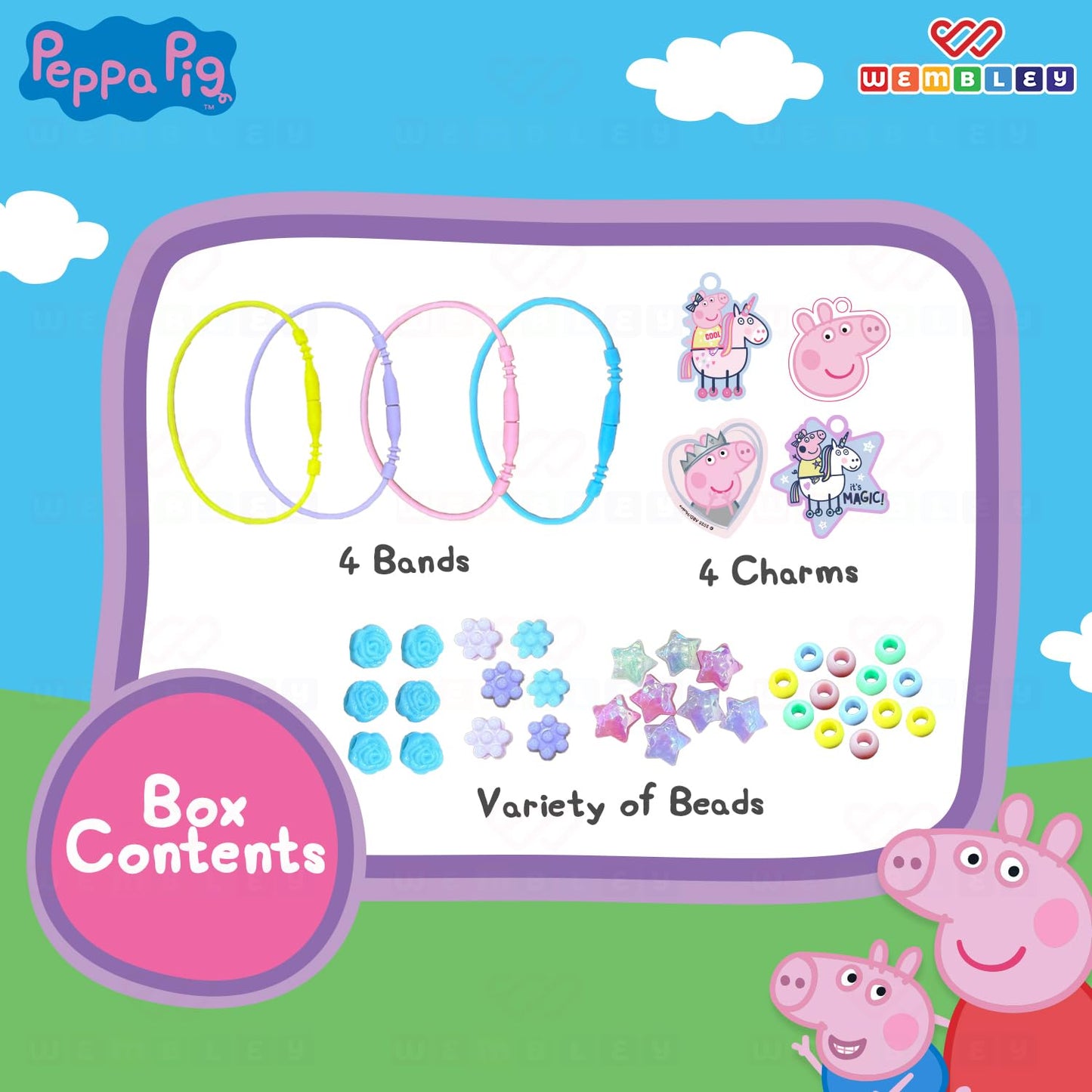 DIY Bracelet Making for Kids with 50+ Beads