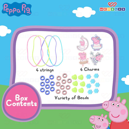 Peppa Pig DIY Necklace Making Set for Kids