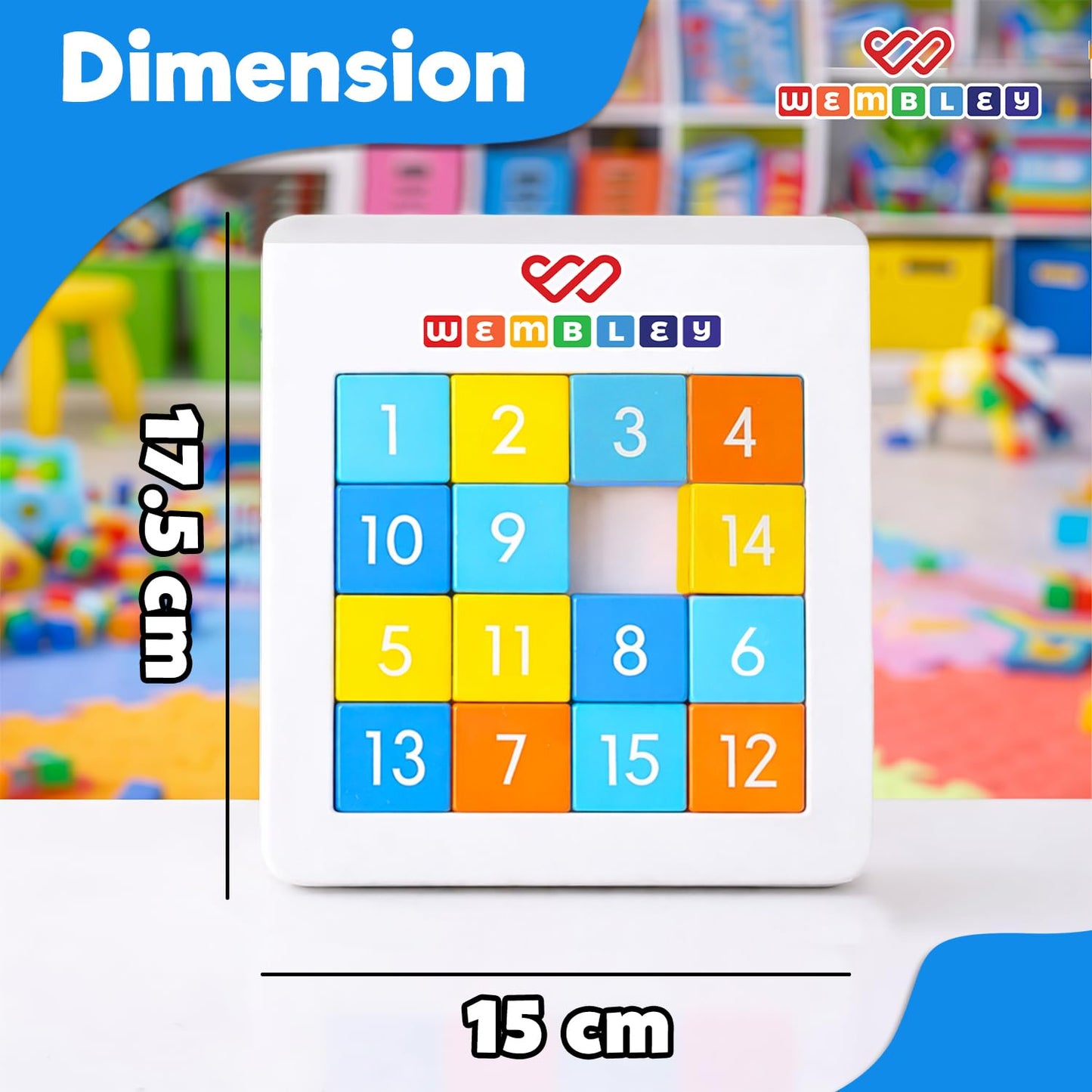 Magnetic Drift Number Puzzle Set for Kids & Adults