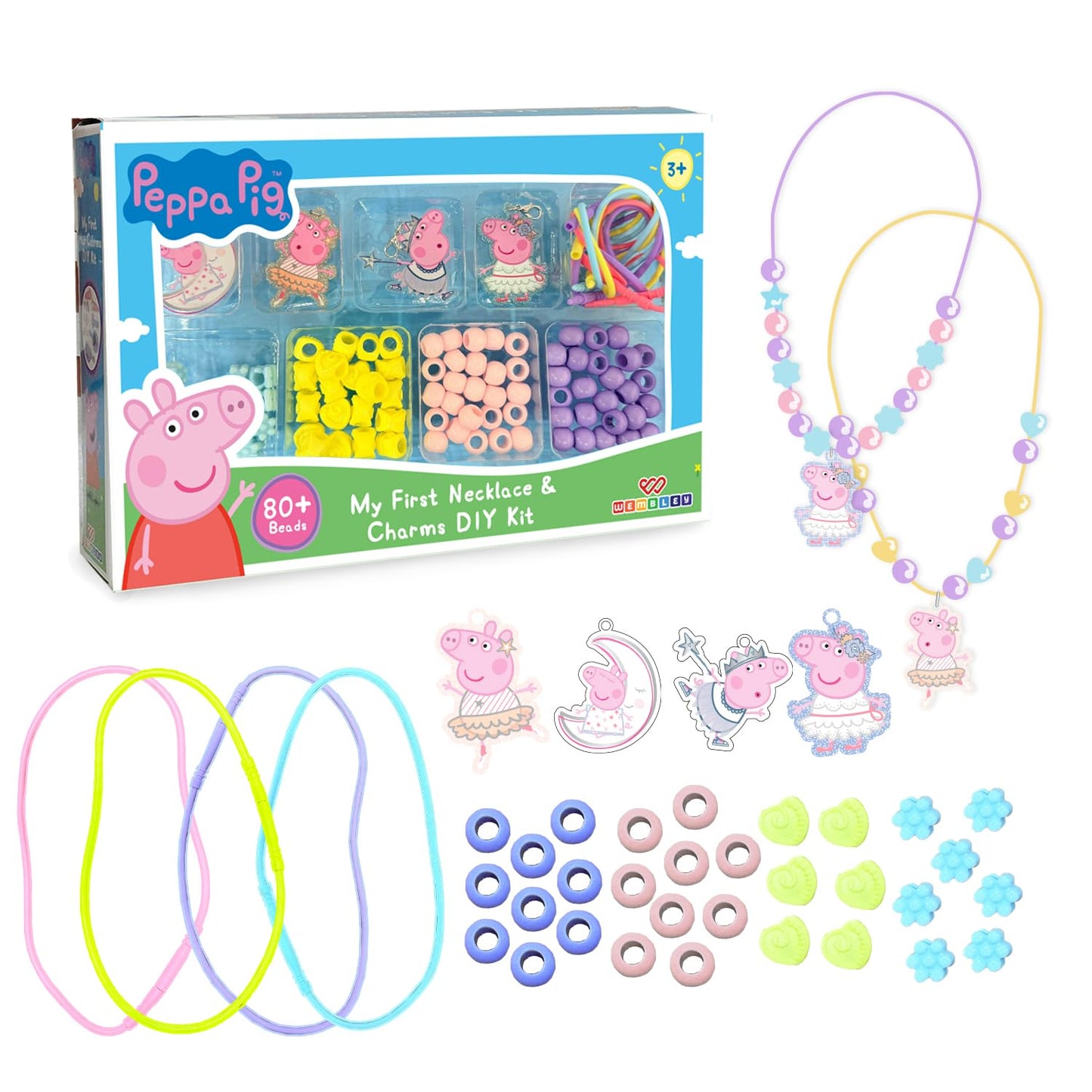 Peppa Pig DIY Necklace Making Set for Kids