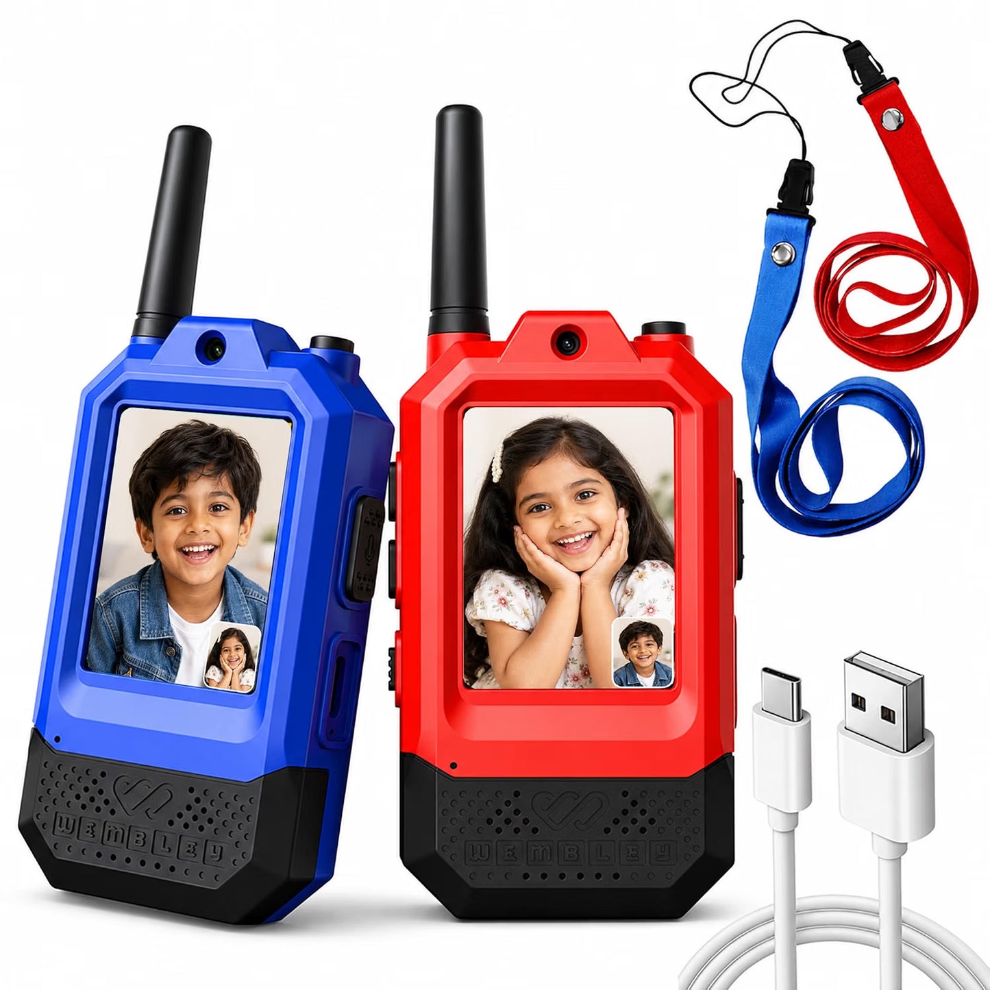 Kids Video Walkie Talkie Set