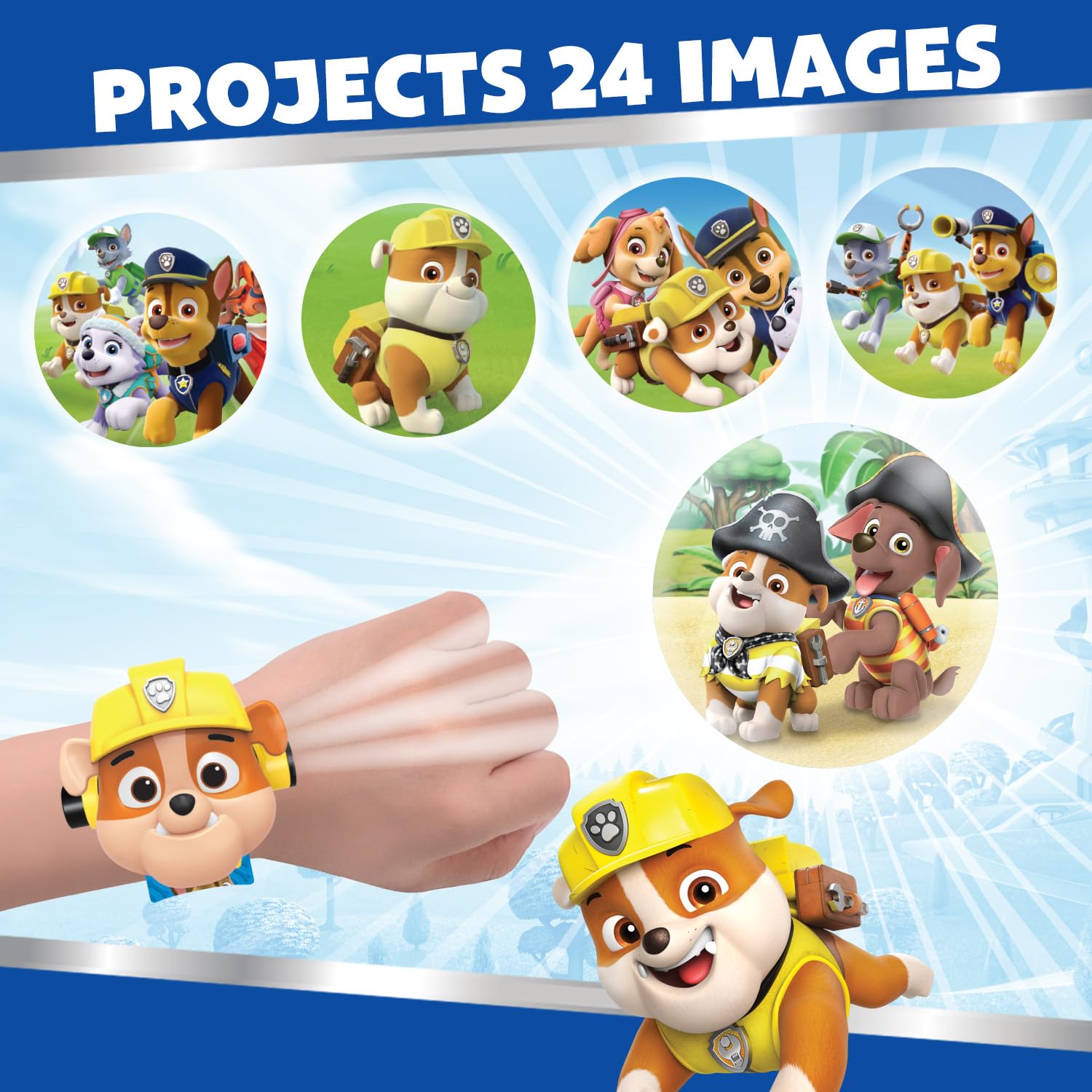 Paw Patrol Digital Projector Watch (Rubble)
