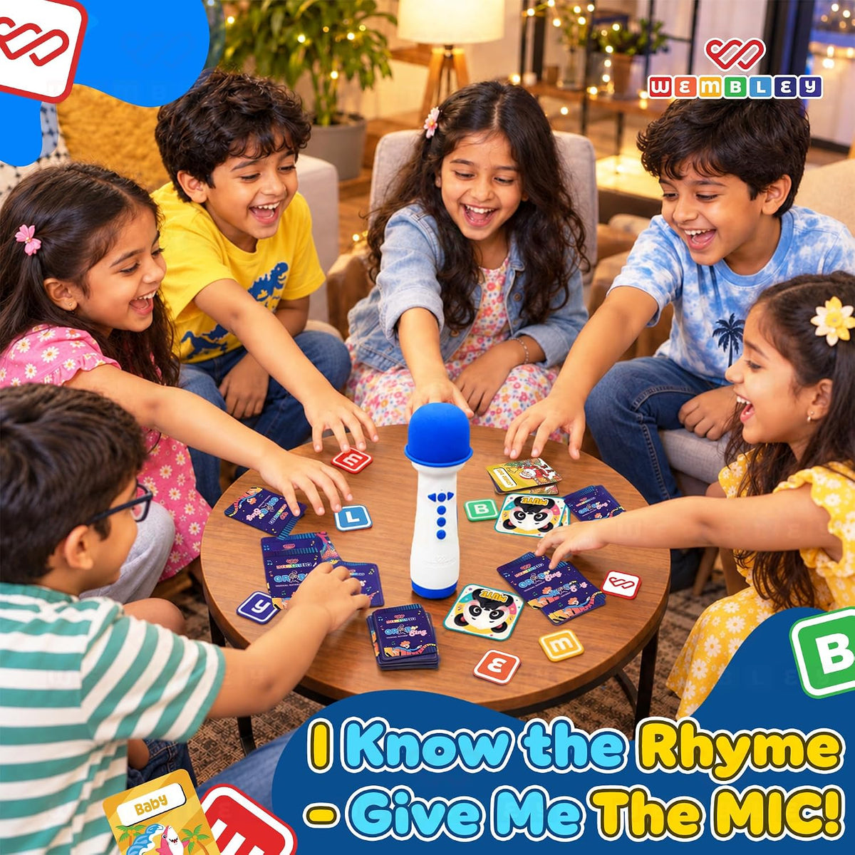 Grab N Sing Musical Rhymes Microphone for Kids