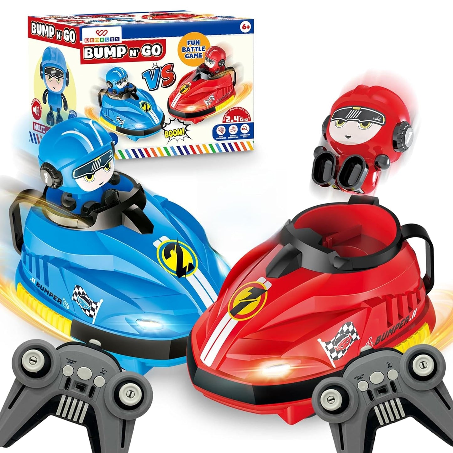 RC Bumper Car Game for Kids