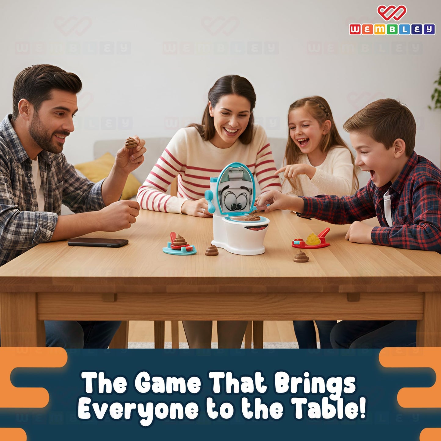 Shoot The Poop, Fun Indoor Game Set