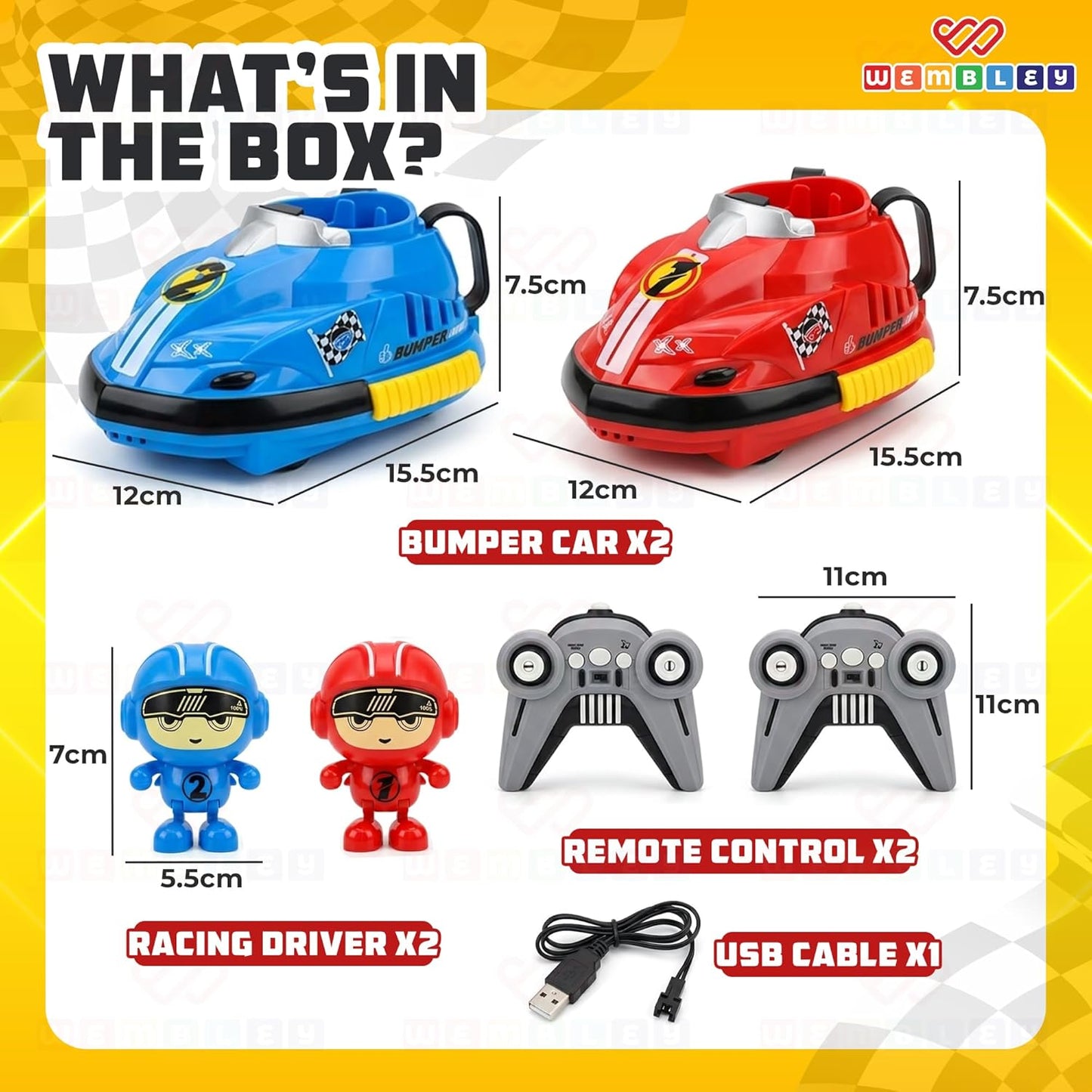 RC Bumper Car Game for Kids
