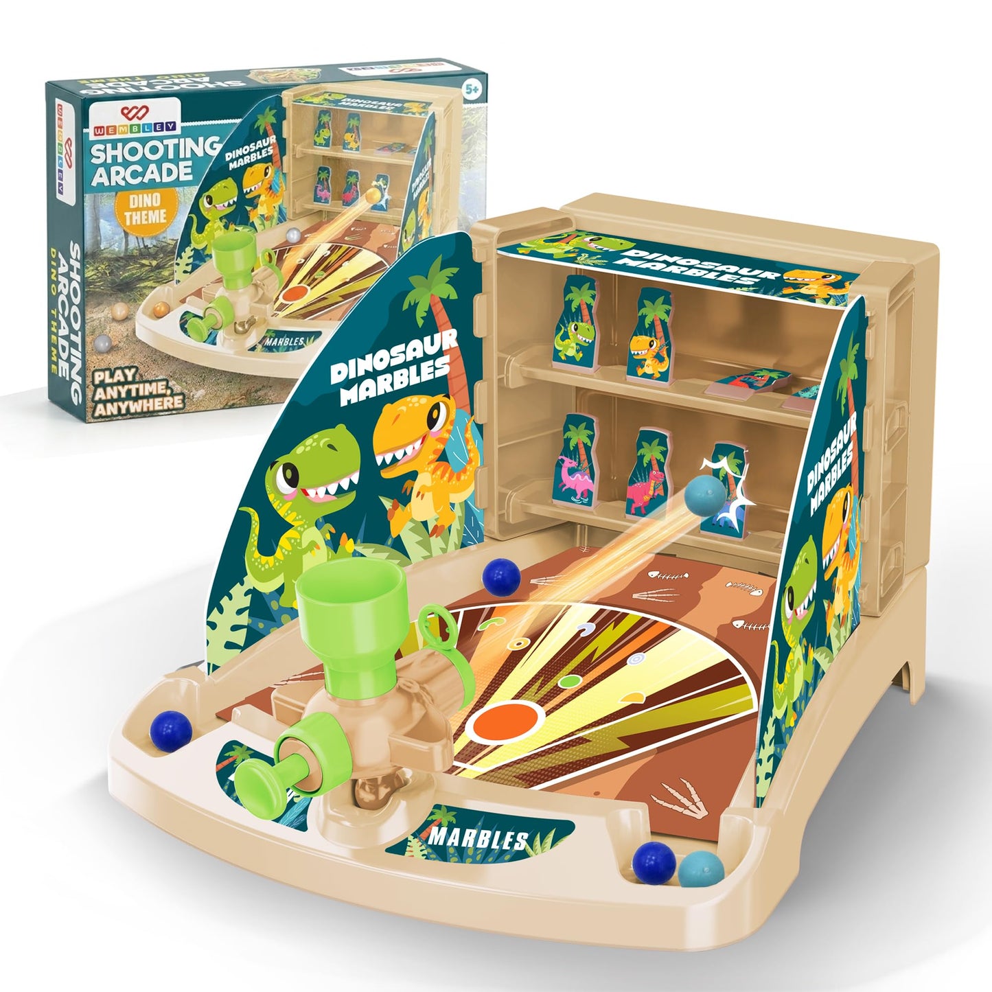 Dinosaur Shooting Arcade Board Game for Kids