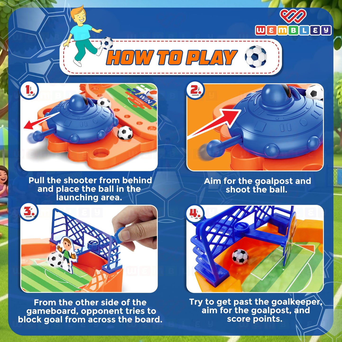 Football Mania Game for 3+ Years Old Kids