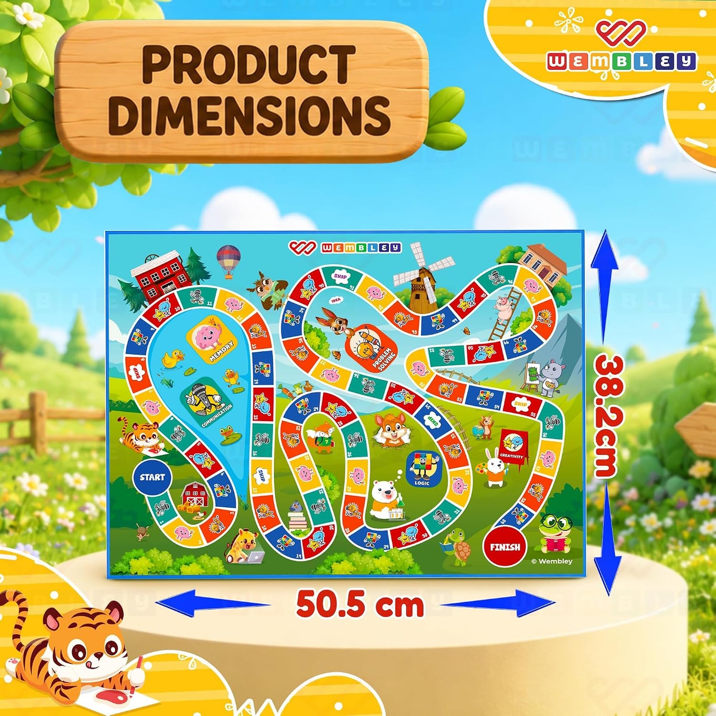 Mind Mania Interactive Board Game for Kids