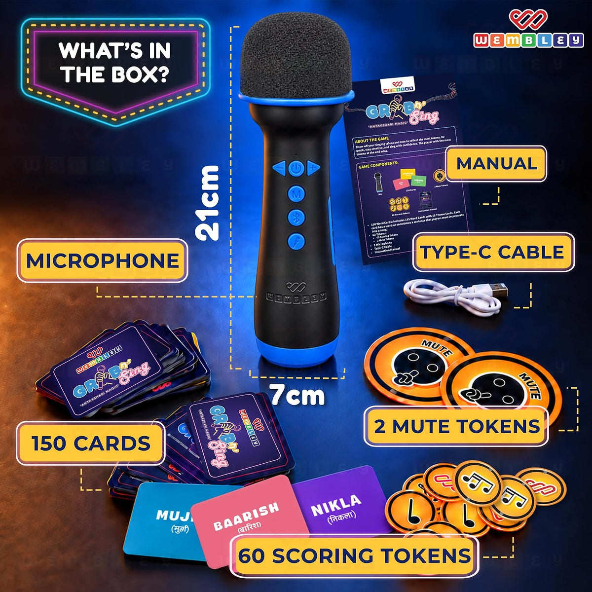 Grab N Sing Antakshari Karaoke Magic Mic