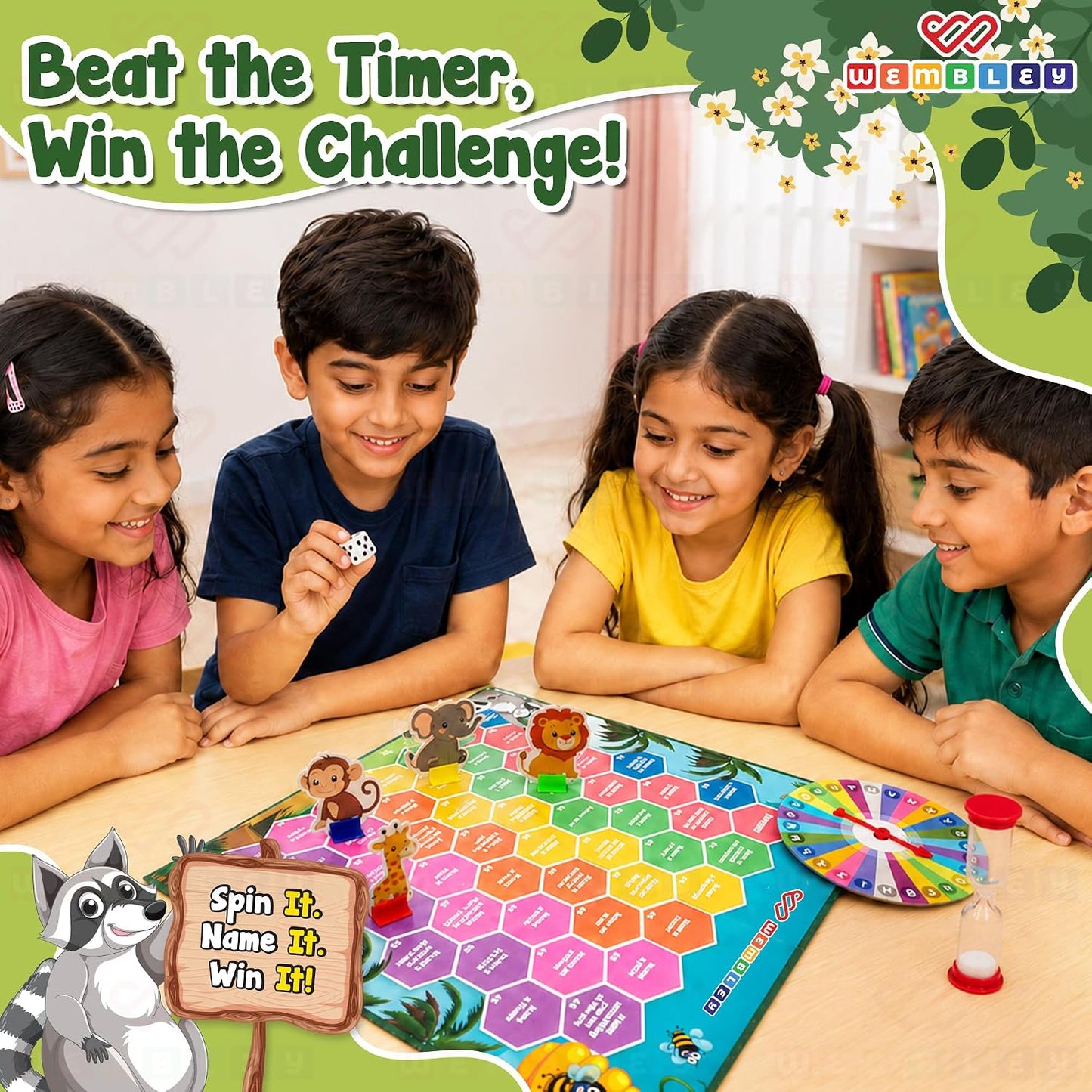 Word Pop Jr. Interactive Board Game for Kids