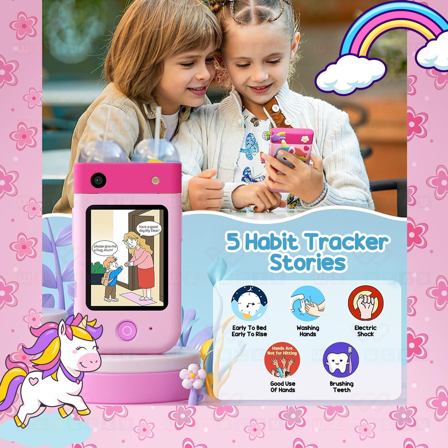 My First Mobile with Rotating Camera (Unicorn Themed)