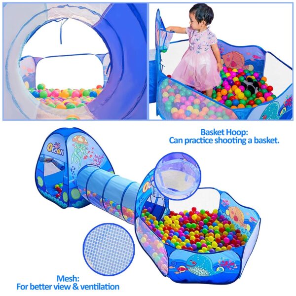 Wembley 3 in 1 ball pool tent