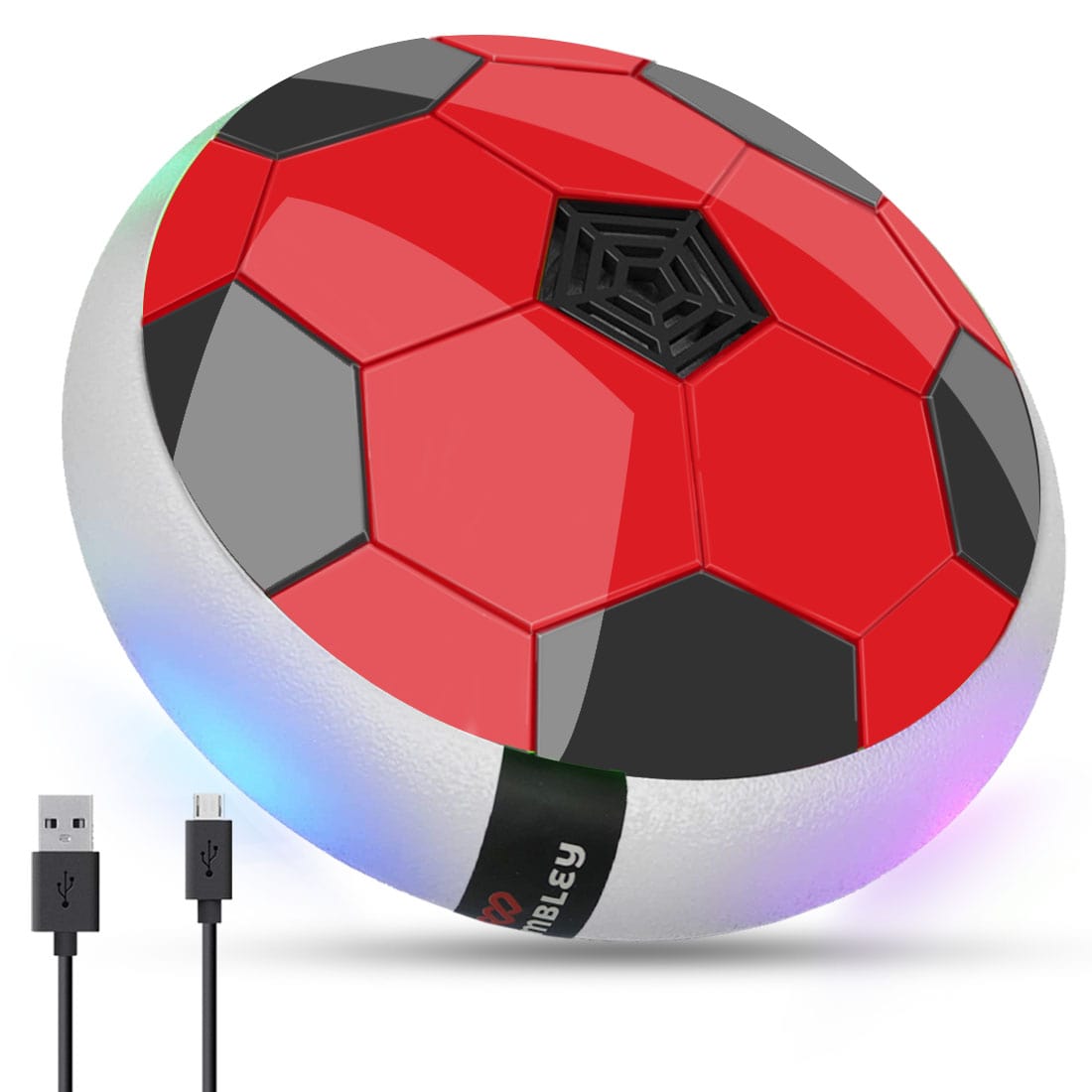 Mirana C-Type USB Rechargeable Battery Powered Hover Football Indoor  Floating Hoverball Soccer | Air Football Smart | Original Made in India Fun  Toy